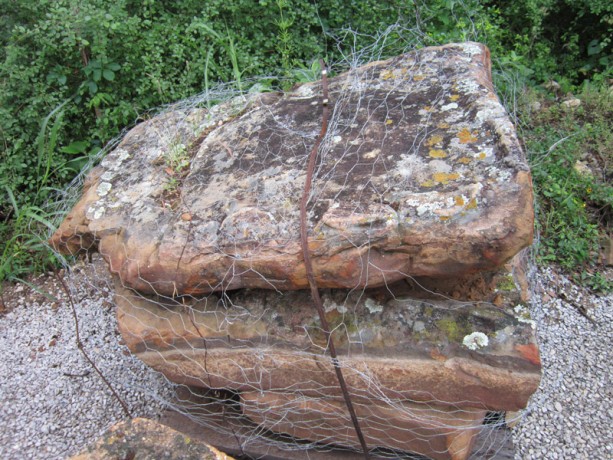 Moss boulders